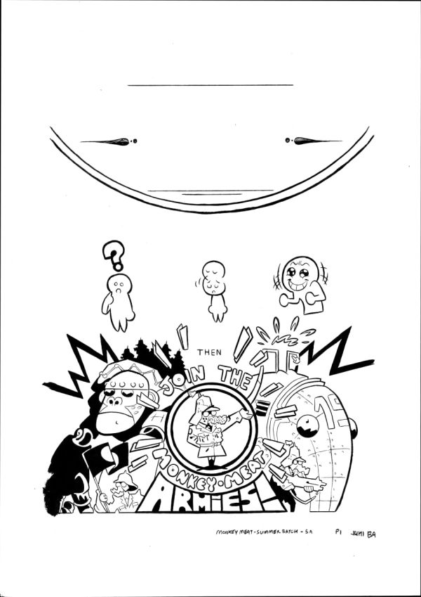 Image for Monkey Meat: Summer Batch #05 Story #01 page 01 by Juni Ba