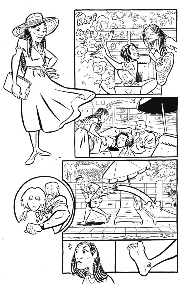 Image for Kal-El-Fornia Love #01 page 06 by Juni Ba 