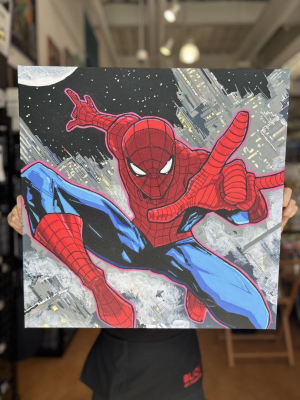 Image for Spider-Man Canvas Cityscape