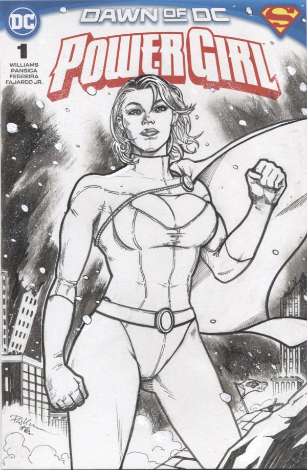 Image for Power Girl Sketch Cover