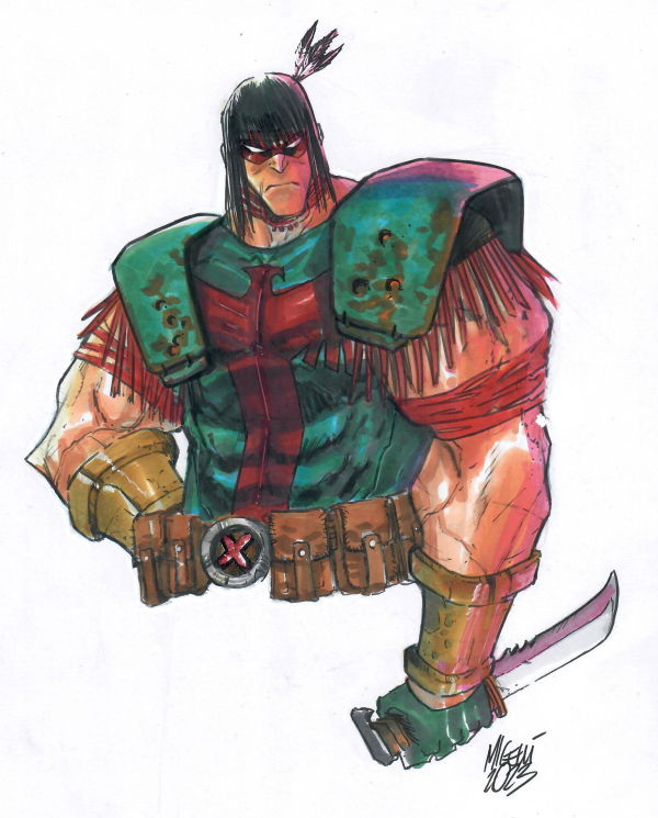 Image for X-Force Warpath Illustration by Alessandro Micelli
