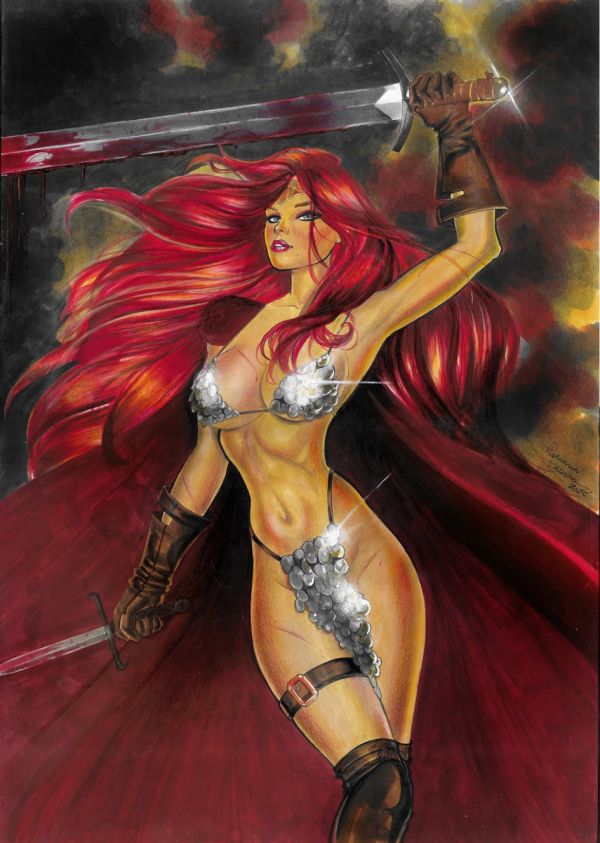 Image for Red Sonja Original Comic Art