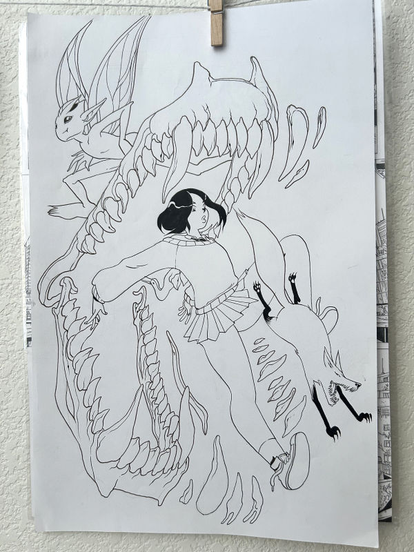 Image for The Fox Came From The Woods. 