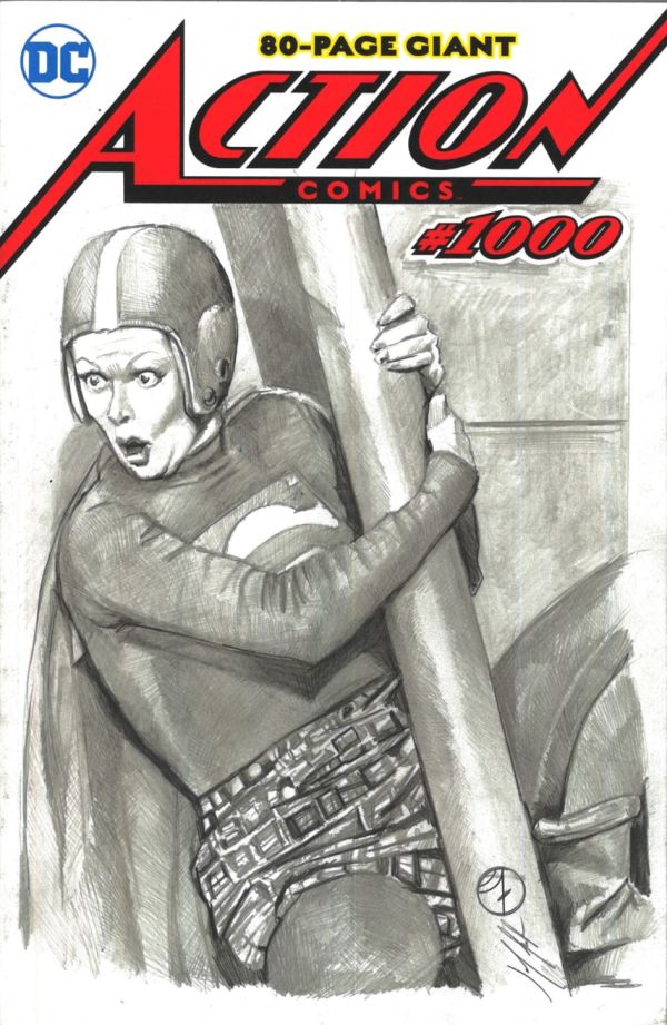 Image for Action Comics #1000 Sketch Cover by Jay Fife