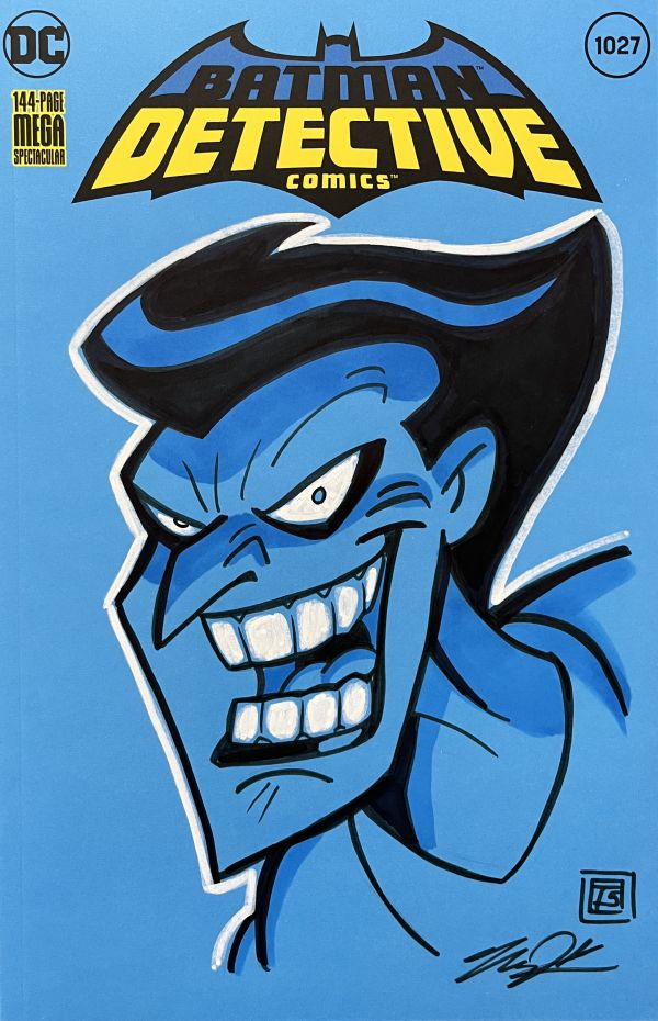 Image for Joker sketch cover by Tim Shinn