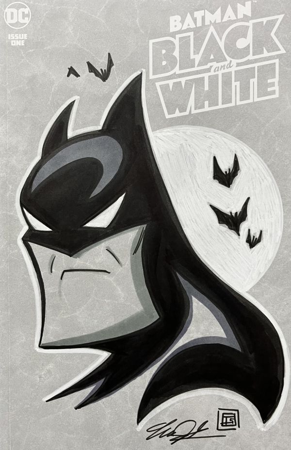 Image for Batman sketch cover by Tim Shinn