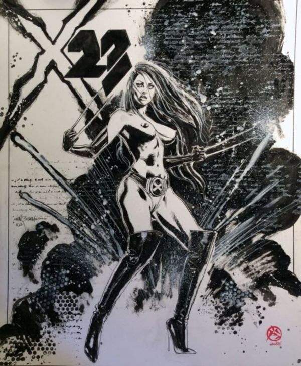 Image for X-23 Original Art by by Mark Beachum