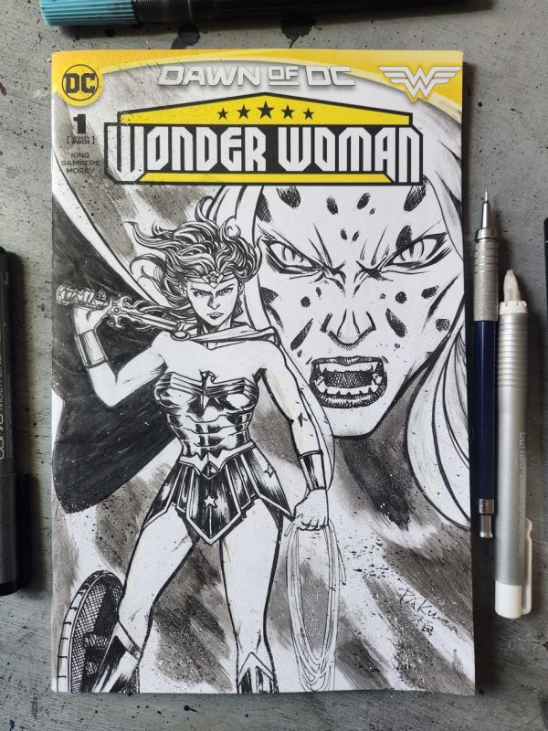 Image for Wonder Woman Sketch Cover