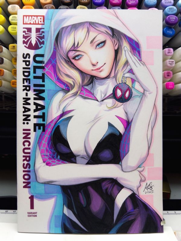 Image for Spider Gwen 2025 Sketch Cover
