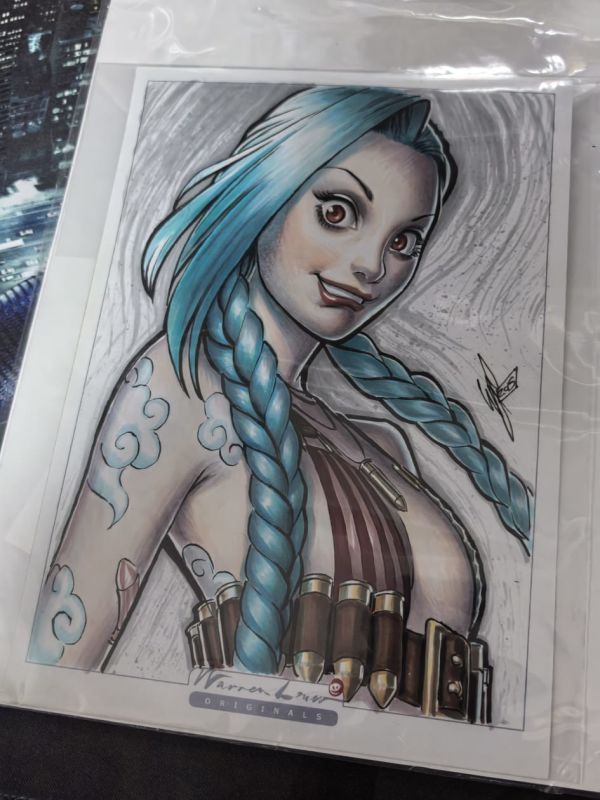 Image for Jinx Original Art by Warren Louw