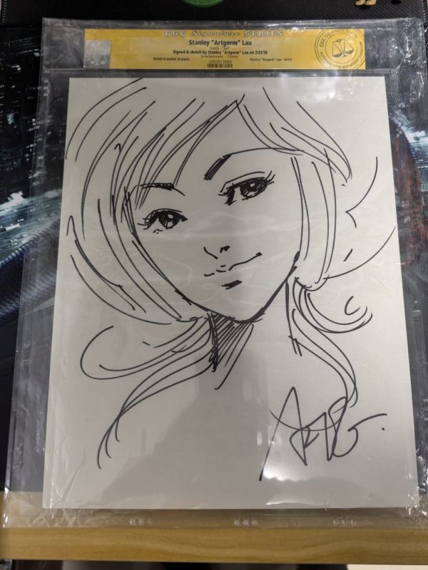 Image for Female Portrait Sketch by Stanley 'Artgerm' Lau