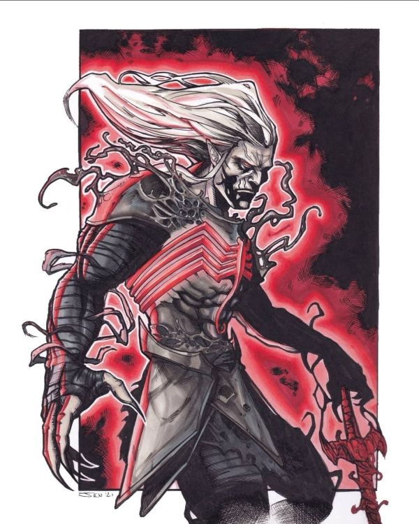Image for Knull Original Art by Jonathan Levesque