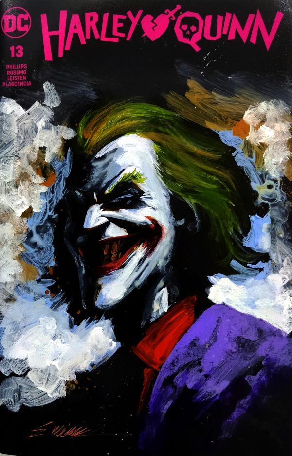 Image for Joker Acrylic Painting sketch cover 