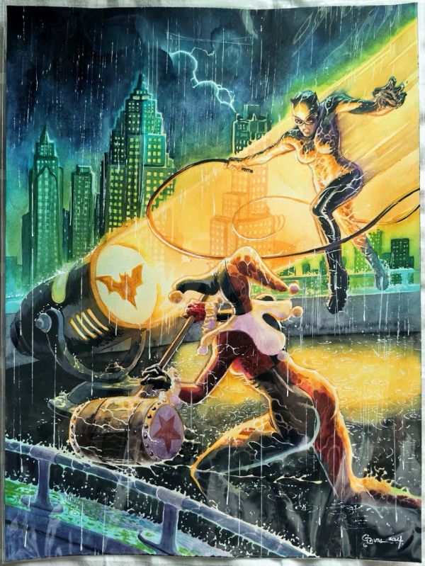 Image for Catwoman & Harley Quinn by Daniel Govar