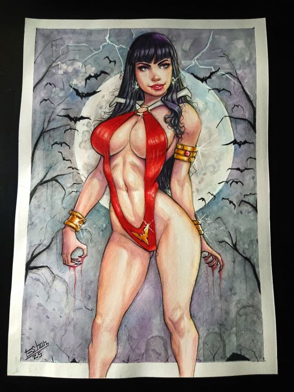 Image for Vampirella Original Painting 
