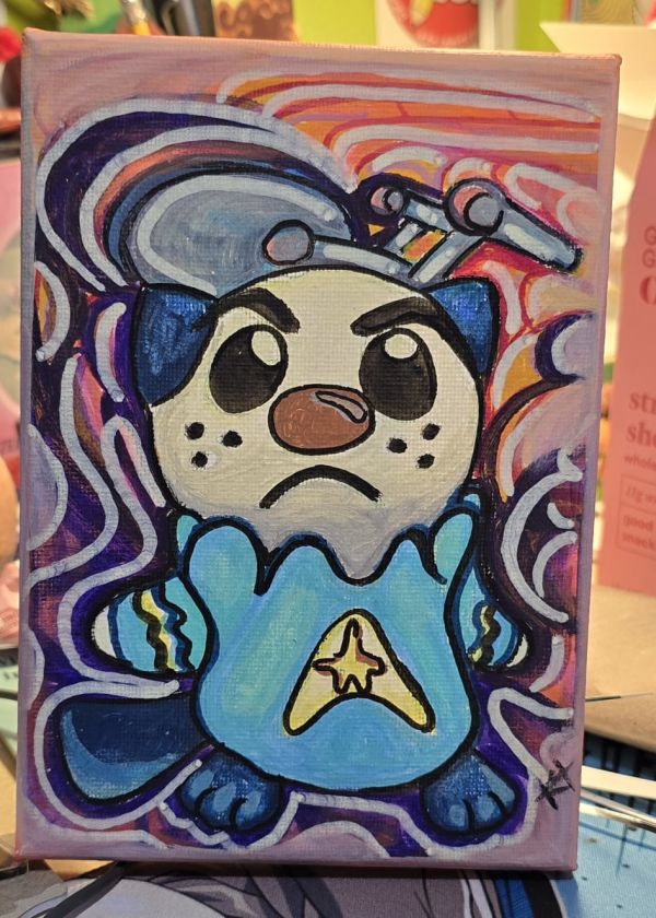 Image for Oshawott Star Trek Mashup Painting