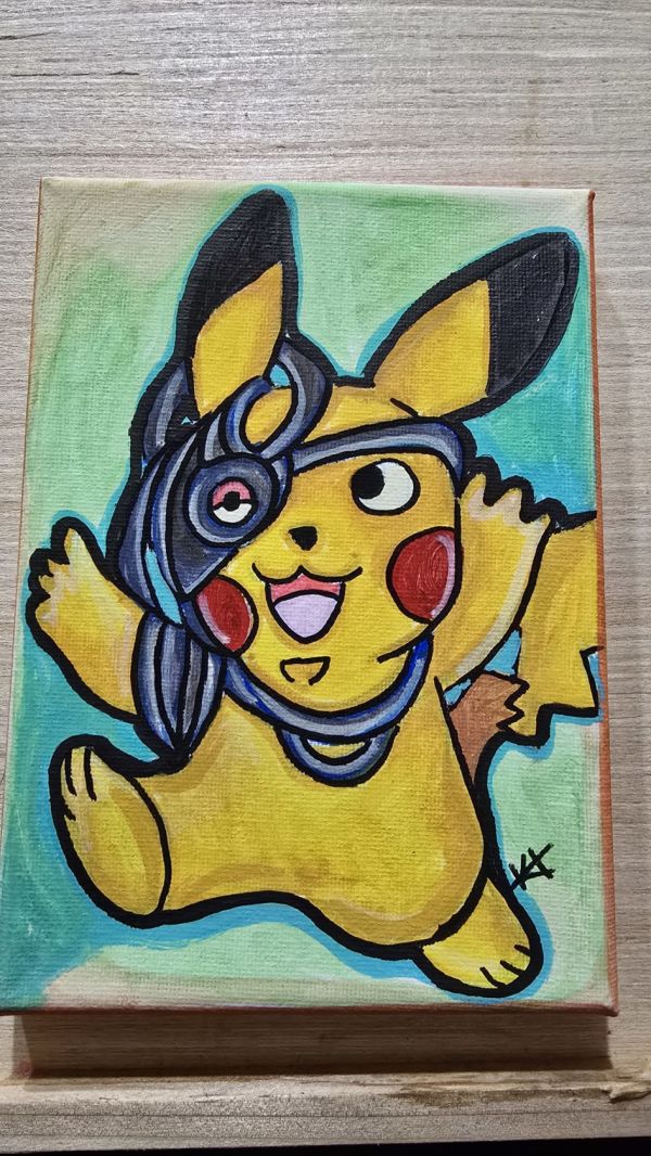 Image for Pikachu Original Painting