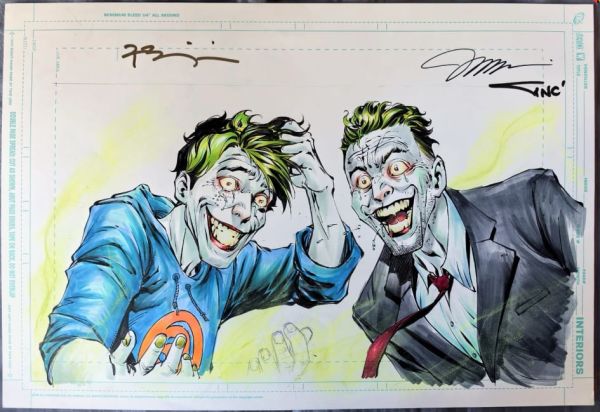 Image for Batman Pin-Up by Jim Lee Ryan Benjamin Alex Sinclair