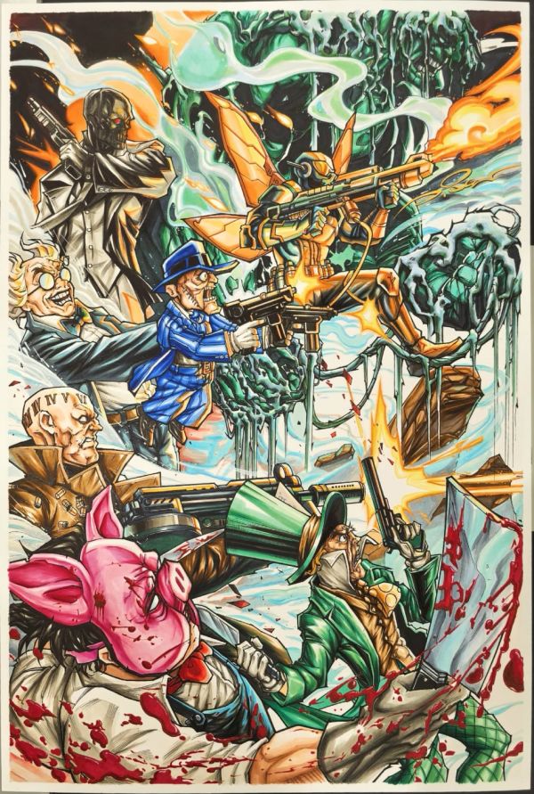 Image for Batman Gotham Villains by Disanxian