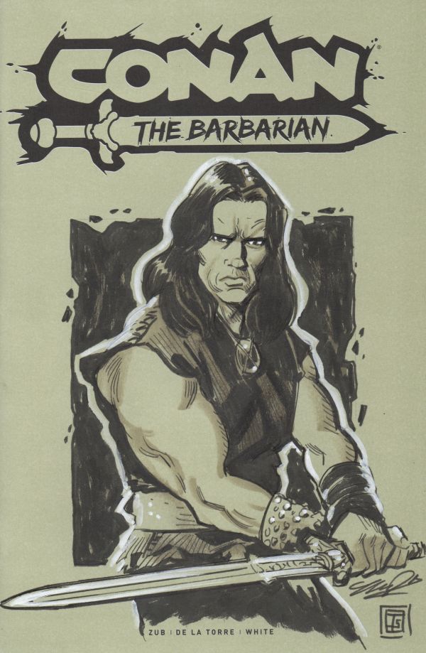 Image for Conan The Barbarian sketch cover by Tim Shinn