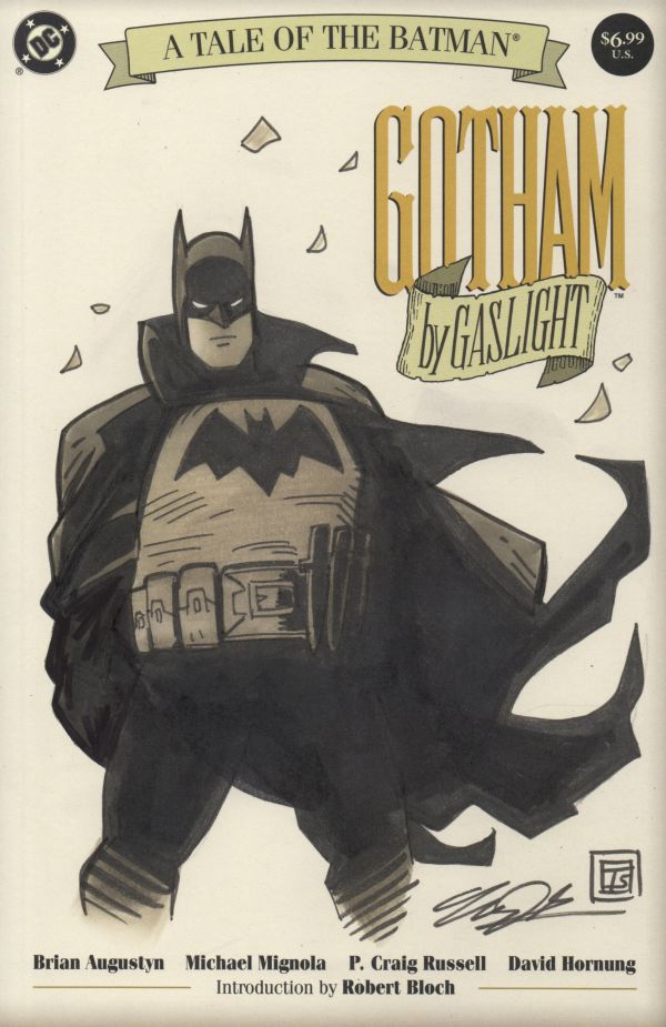 Image for Batman Gotham By Gaslight sketch cover by Tim Shinn