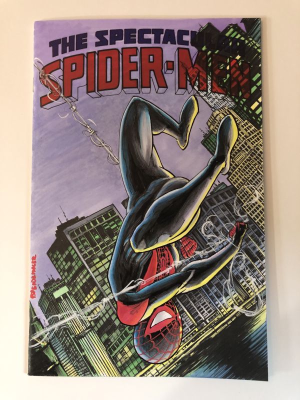 Image for Miles Morales Spider-Man Sketch Cover
