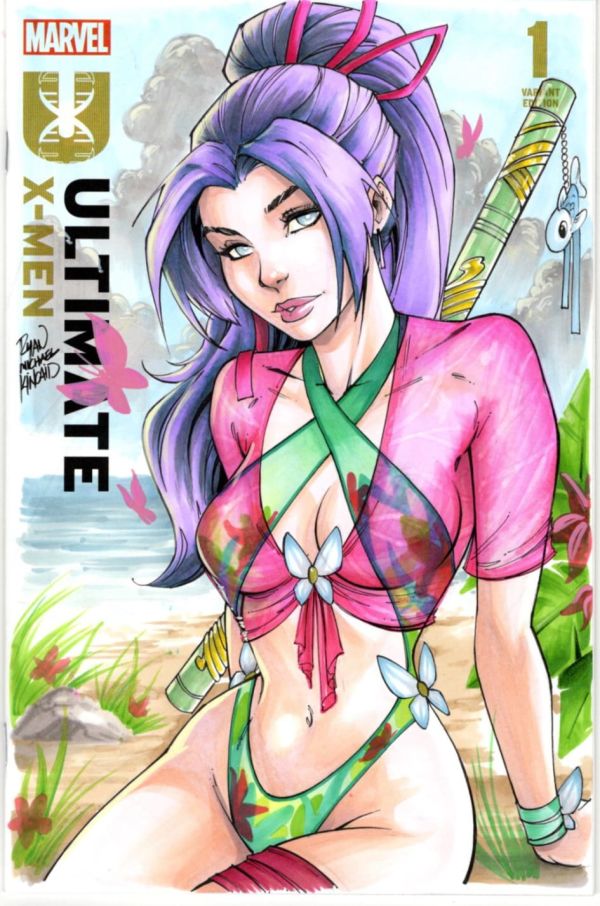Image for Rivals Psylocke sketch
