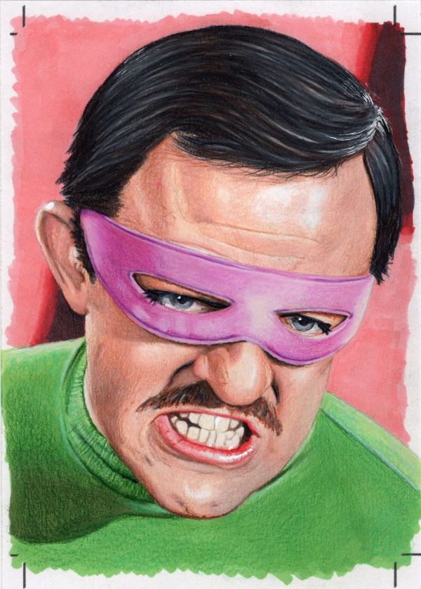 Image for Riddler Sketch Card
