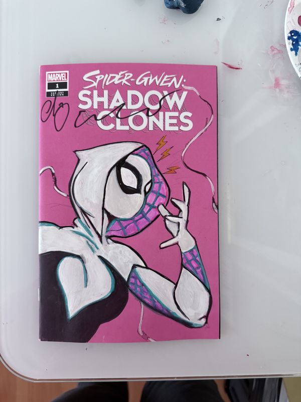 Image for Spider-Gwen Shadow Clones Blank Cover by Escorza Brothers