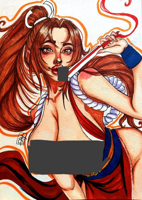 Image for Mai Shiranui 9"12 by Dayane
