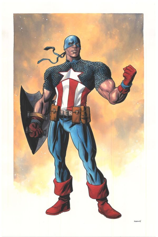 Image for Isaiah Bradley Captain America by Mike McKone