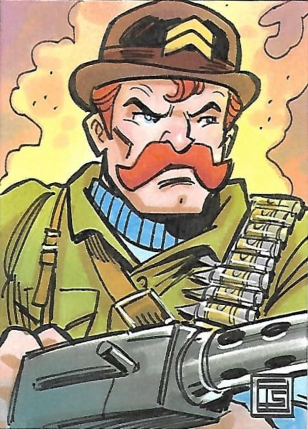 Image for Dum Dum Dugan sketch card by Tim Shinn