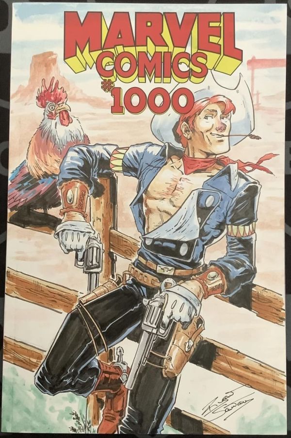 Image for Rawhide Kid sketch cover by Ryan Santos
