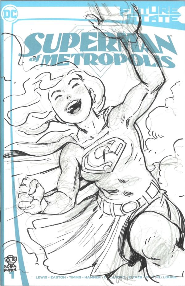 Image for Supergirl sketch cover by Soba Kore