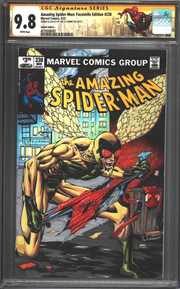 Image for The Fly (one minute after Spider-Man No More) sketch cover by Joe St.Pierre
