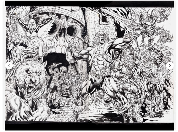 Image for Masters of the Universe Double Page Spread by Kevin Sharpe