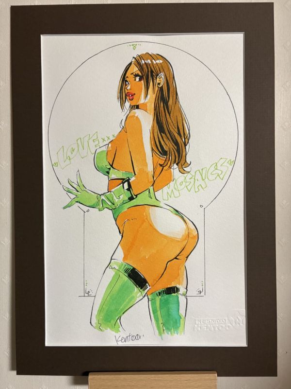 Image for Pin-Up Art Signed by KENTOO