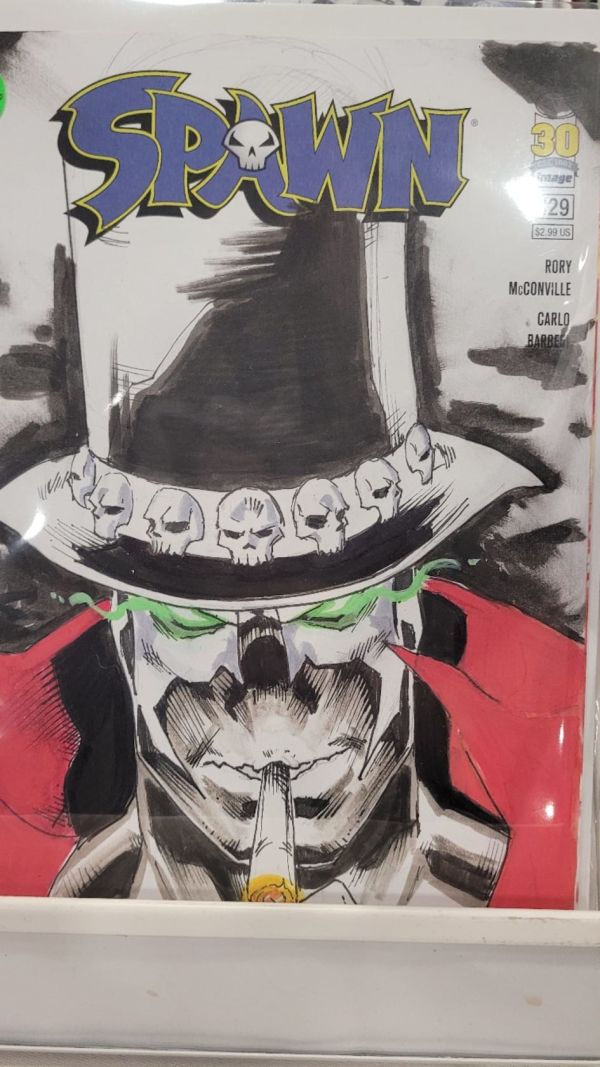 Image for Spawn Sketch Cover 30 by James Sullivan
