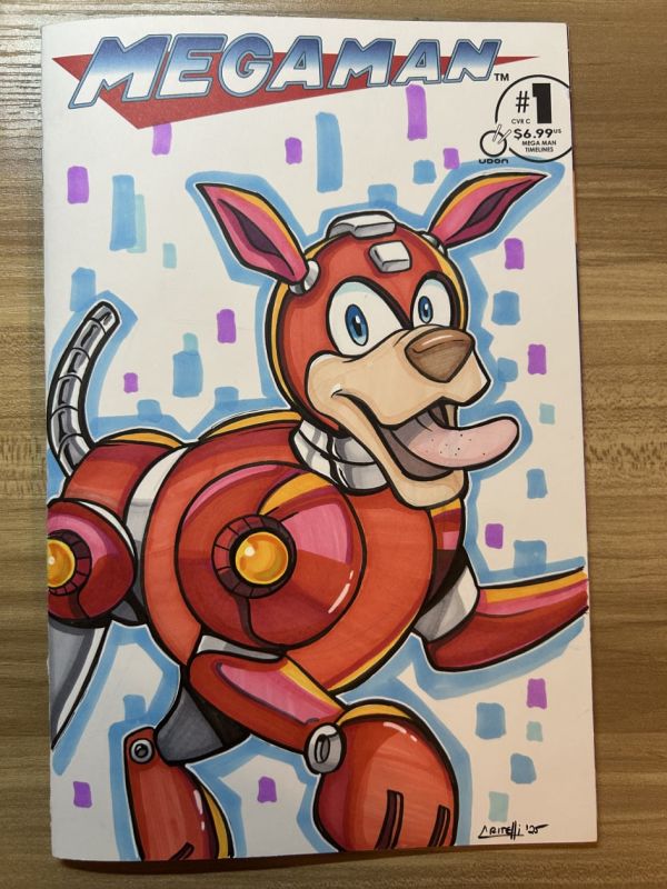 Image for Megaman Rush Sketch Cover