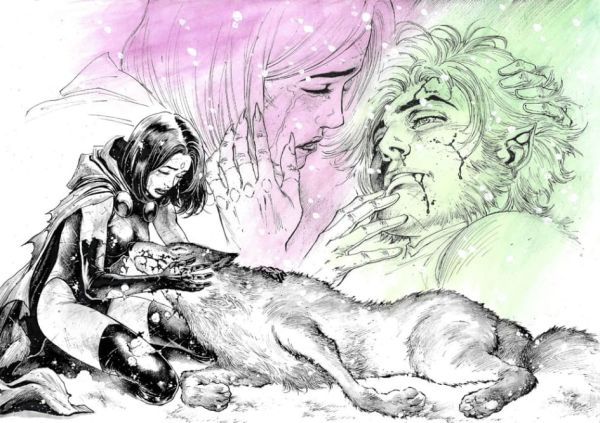 Image for Raven & Beast Boy Illo by José Luís