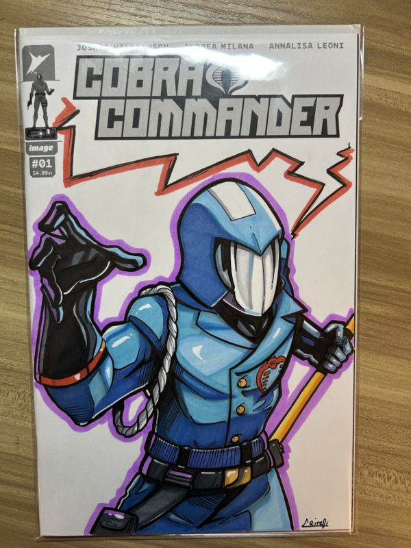 Image for Cobra Commander Sketch Cover