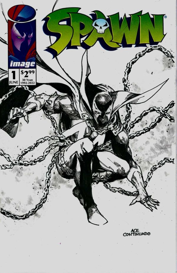 Image for Spawn Sketch Cover Issue 1