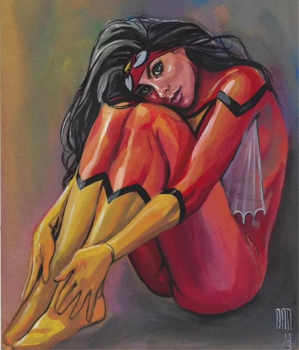 Image for Spider-Woman original Pin Up