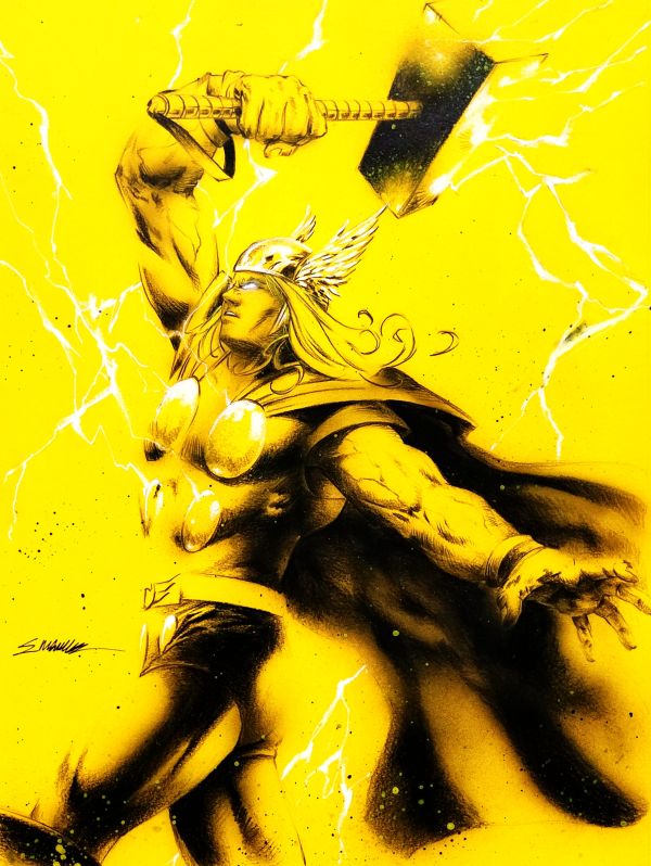 Image for Thor OA space  yellow paper by Manu Silva 