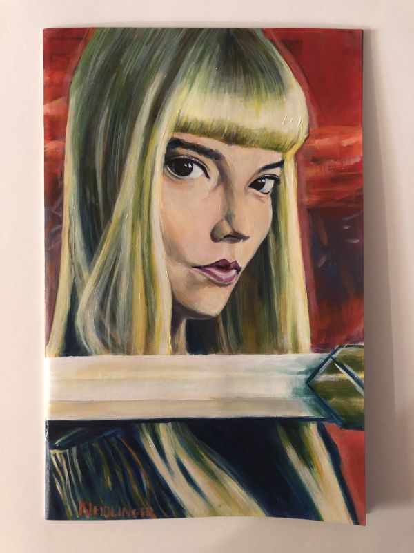 Image for Anya Taylor-Joy Magic Sketch Cover Painting