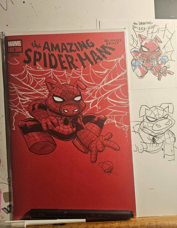 Image for Spider-Ham Sketch Cover