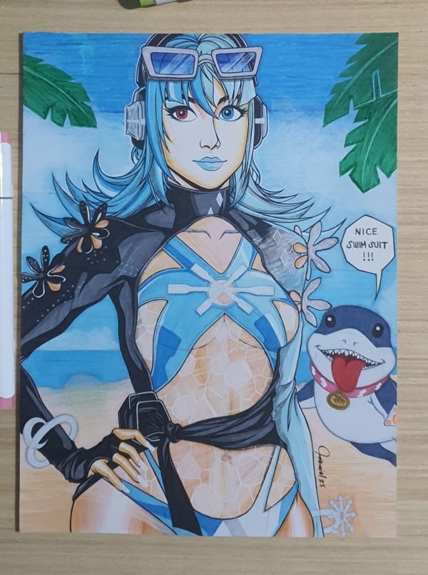 Image for Luna snow Summer Swimsuit by Mark Nathaniel
