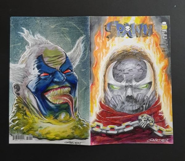 Image for Spawn #329 Sketch Cover