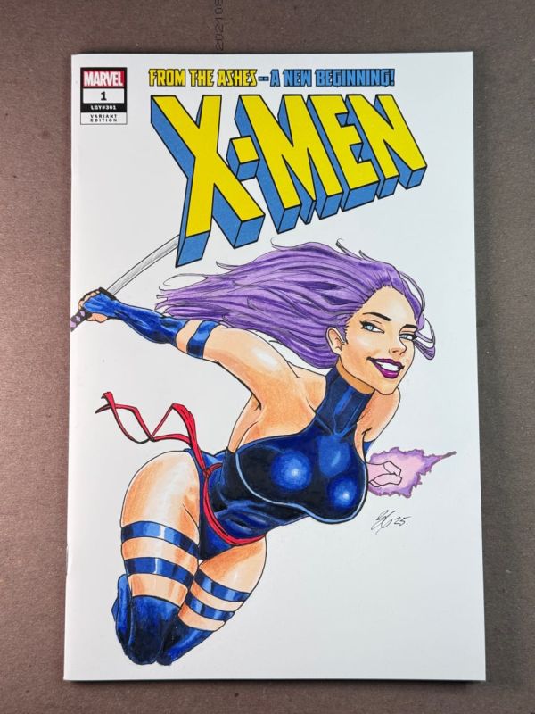 Image for X-Men Psylocke Sketch Cover