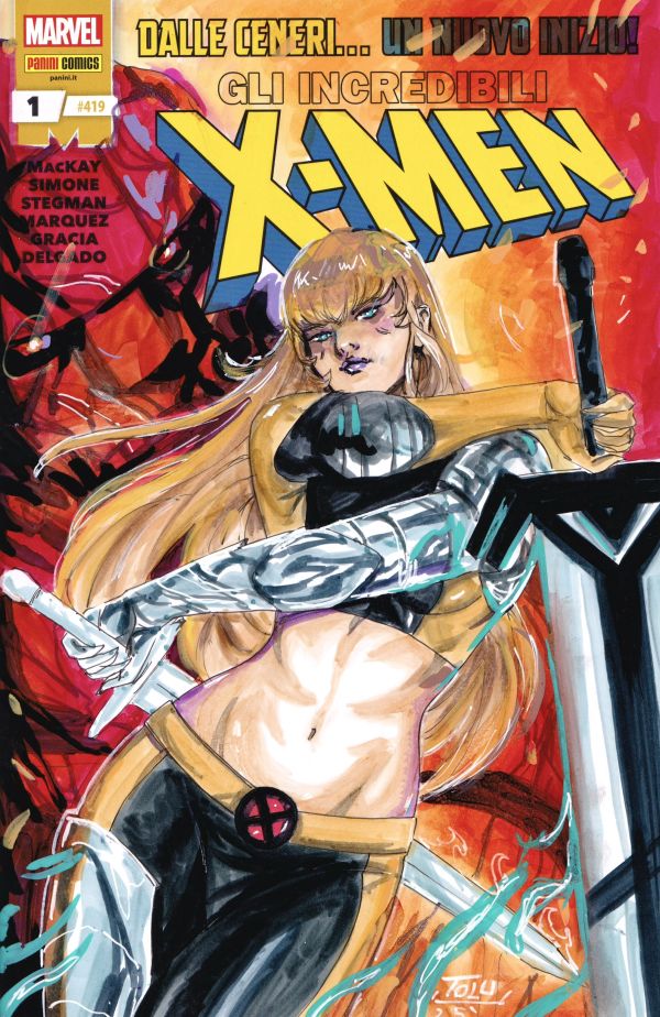 Image for Magik X-Men Sketch Cover